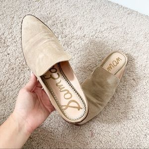 Sam Edelman Suede Slip-on Flats